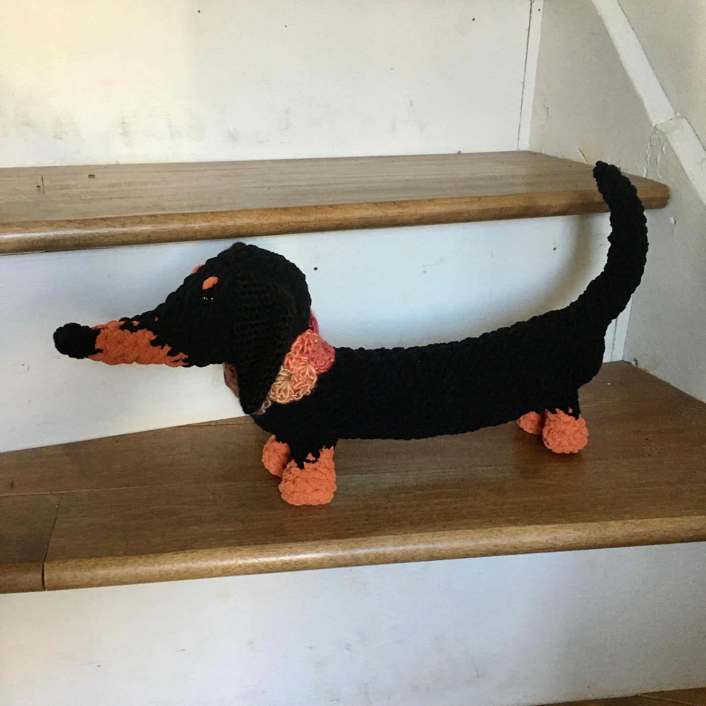 BONNIE TOUTOU, peluche teckel ultra longue