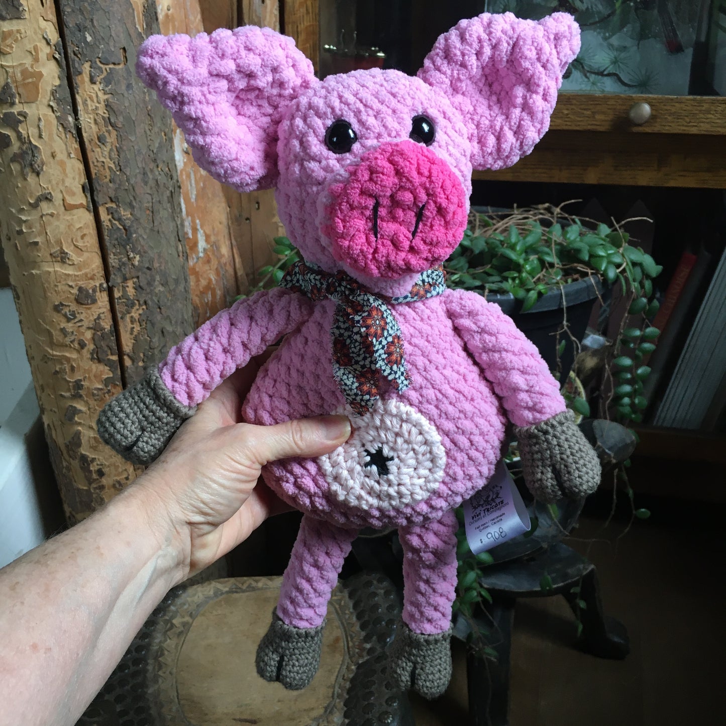 COOKIE le petit cochon rose