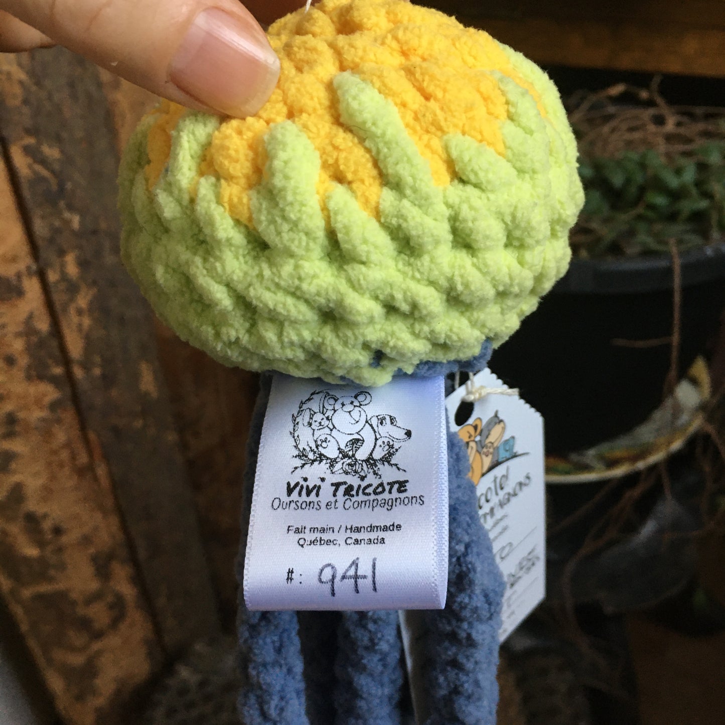 OCTO LA PIEUVRE - Amigurumi HOCHET (#941)