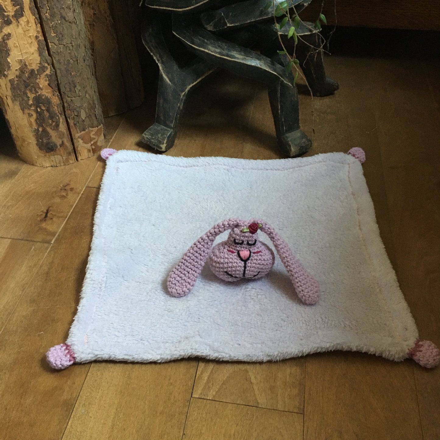 LAPIN HOCHET Toutou-Doudou (#912, #913) - Contient coton biologique