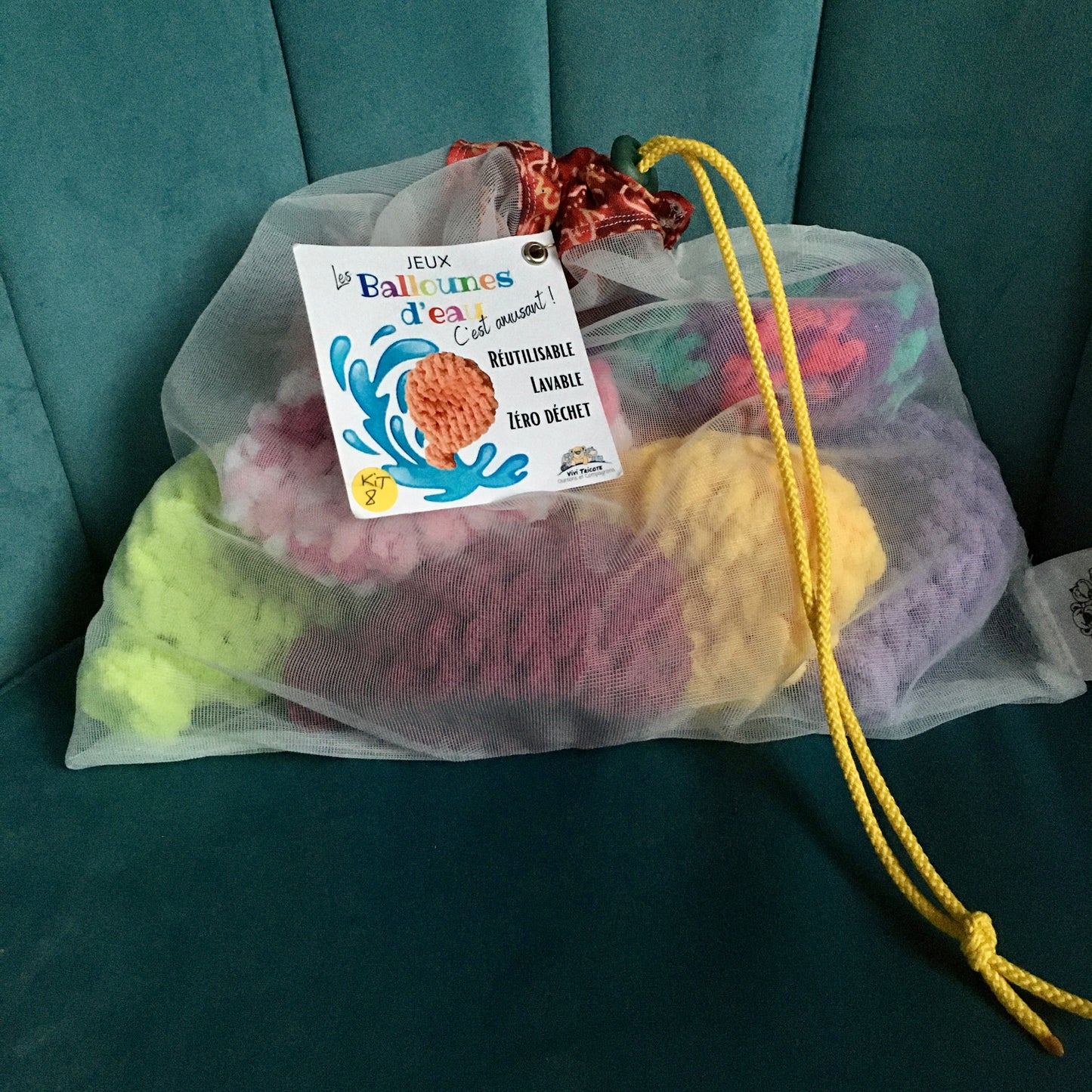 WATER BALLOONS - KIT of 8 (#B022)