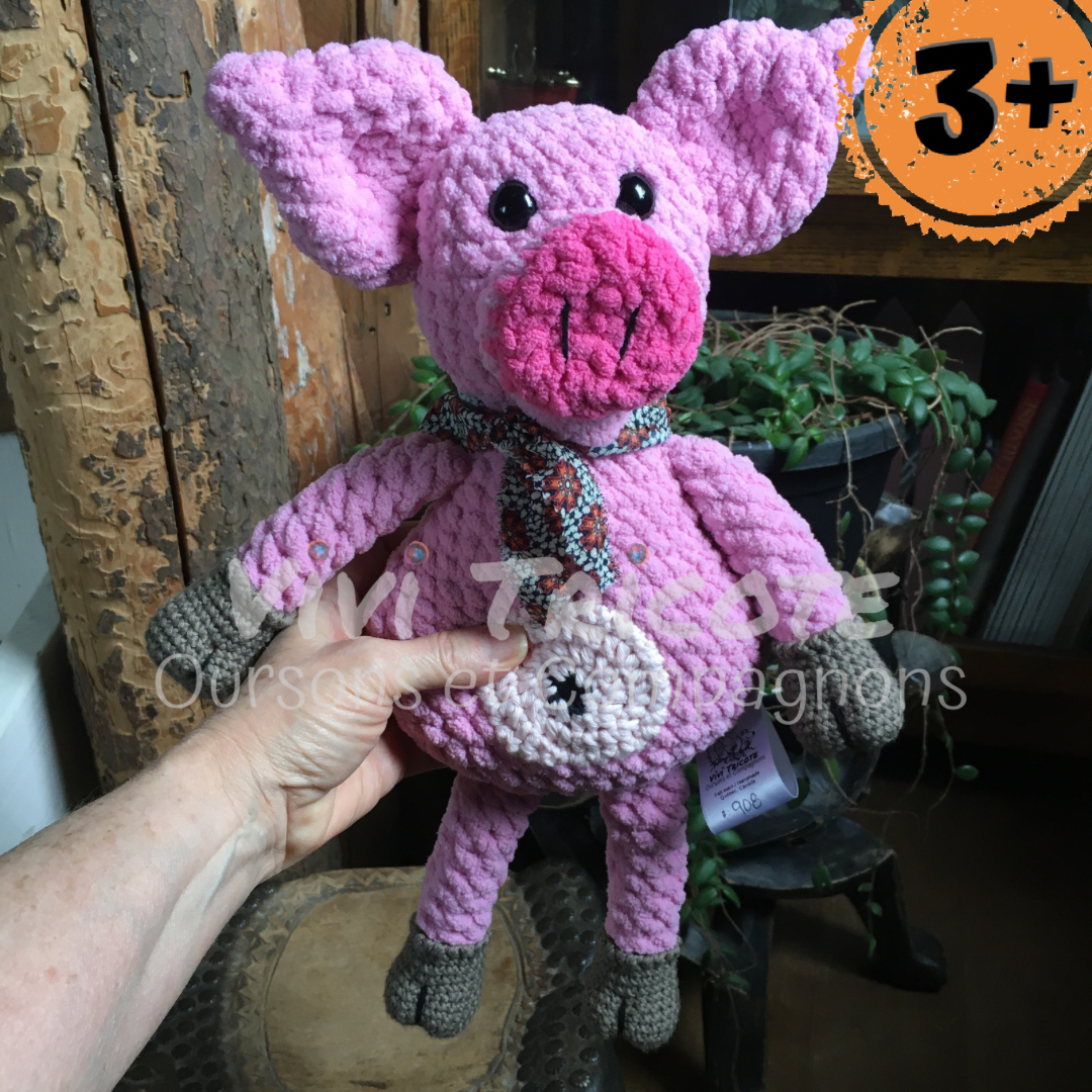 COOKIE le petit cochon rose