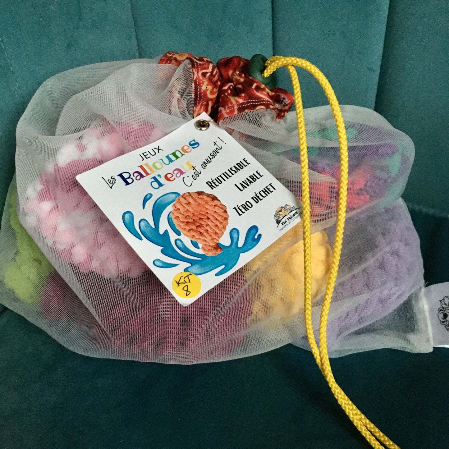 WATER BALLOONS - KIT of 8 (#B022)