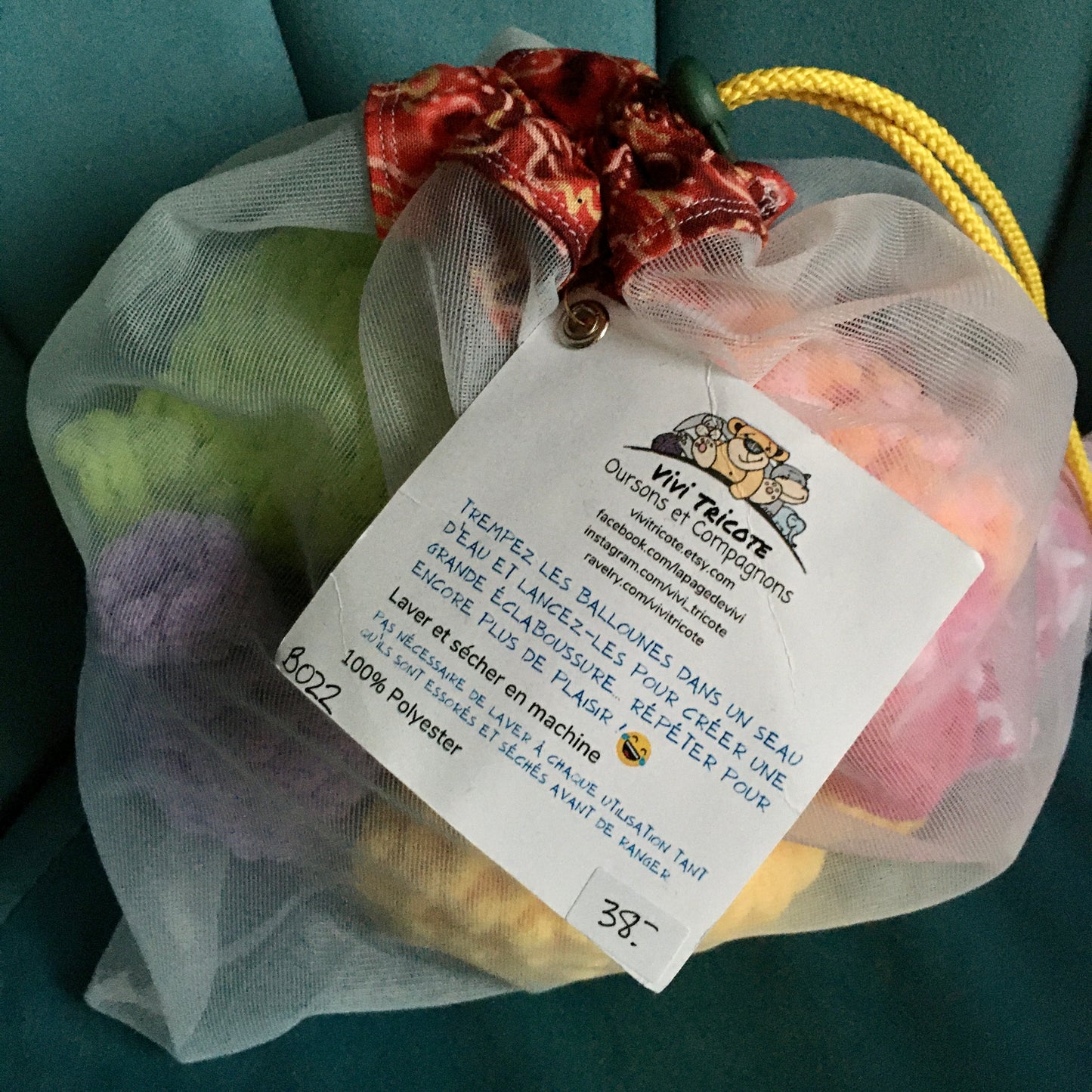 WATER BALLOONS - KIT of 8 (#B022)