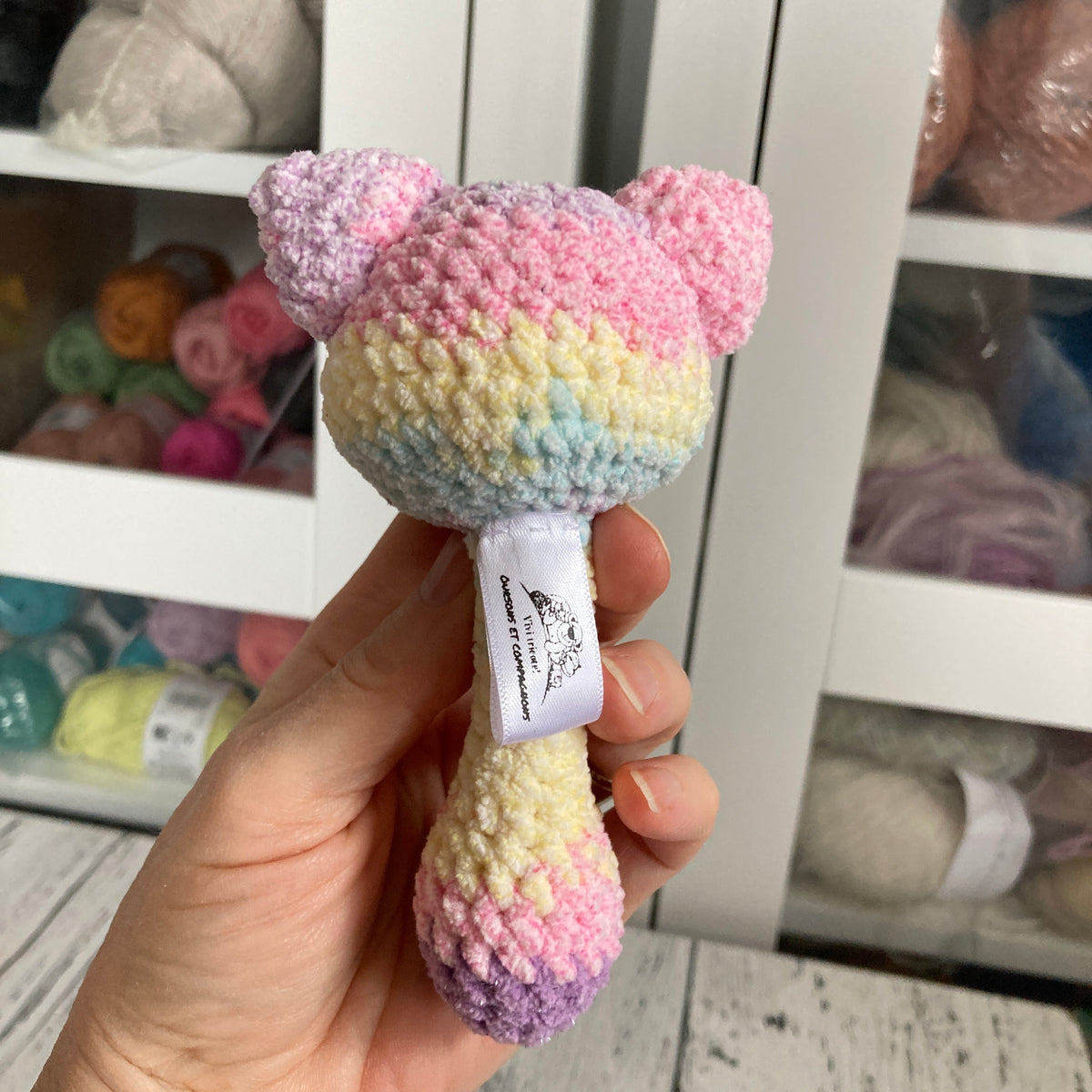 BONO LE MINI-CHATON arc-en-ciel - HOCHET (1163)