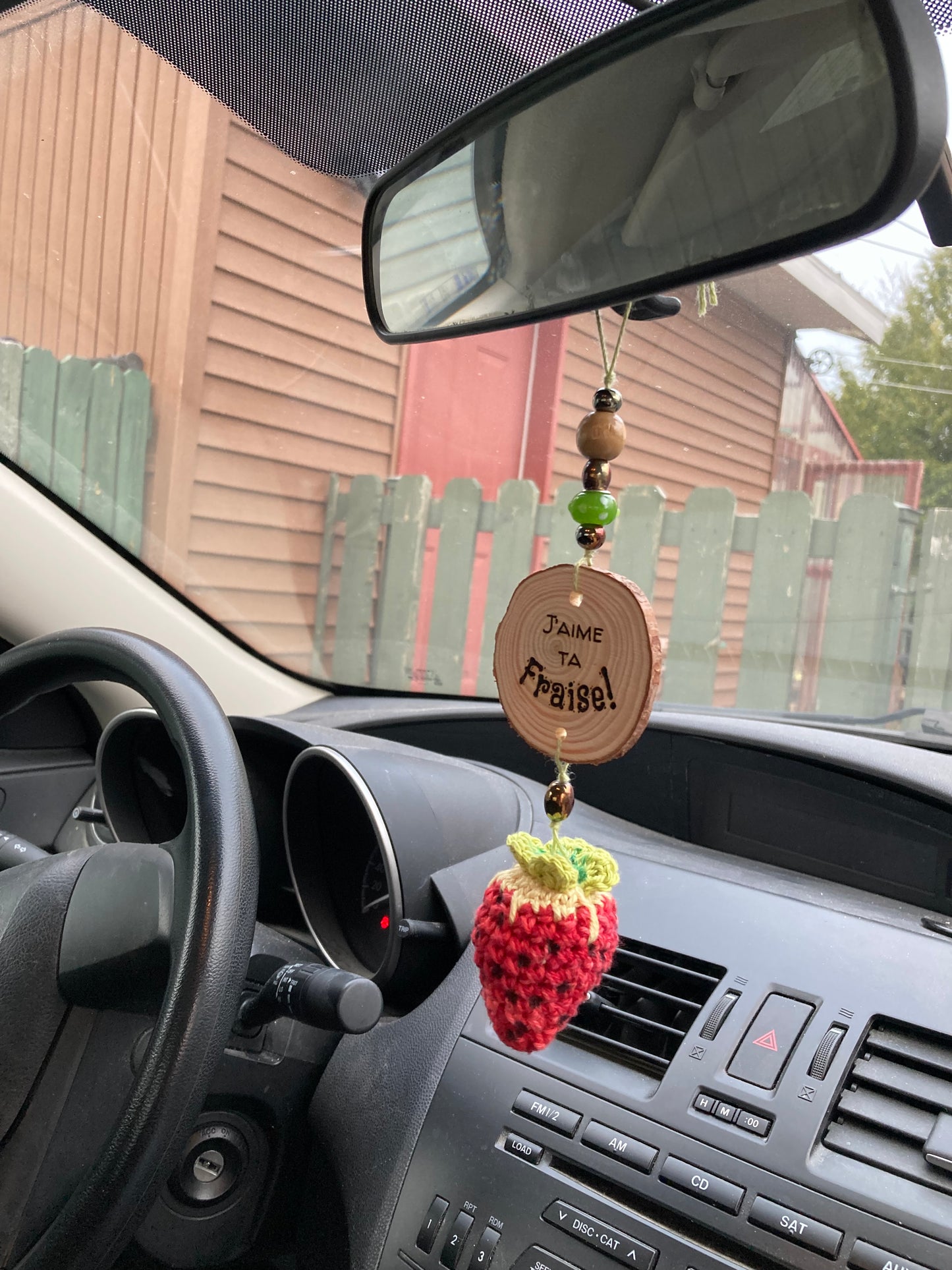 I LIKE YOUR STRAWBERRY - WOOD LOG