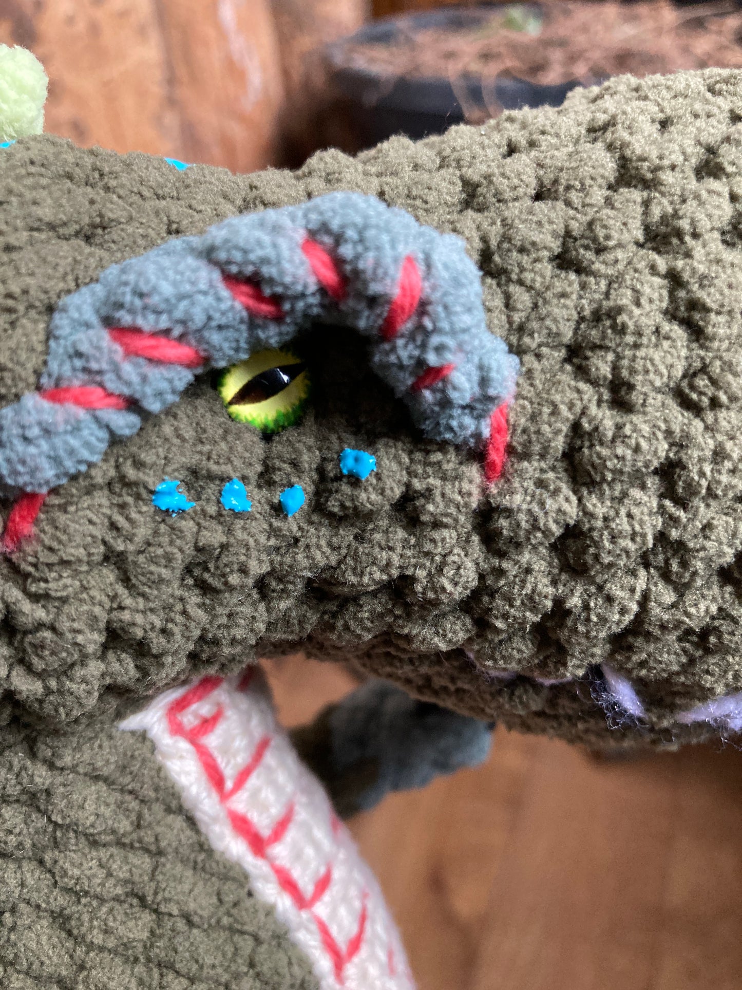 REX LE T-REX à grosse bedaine, peut être personnalisé en TOUTOU DE NAISSANCE