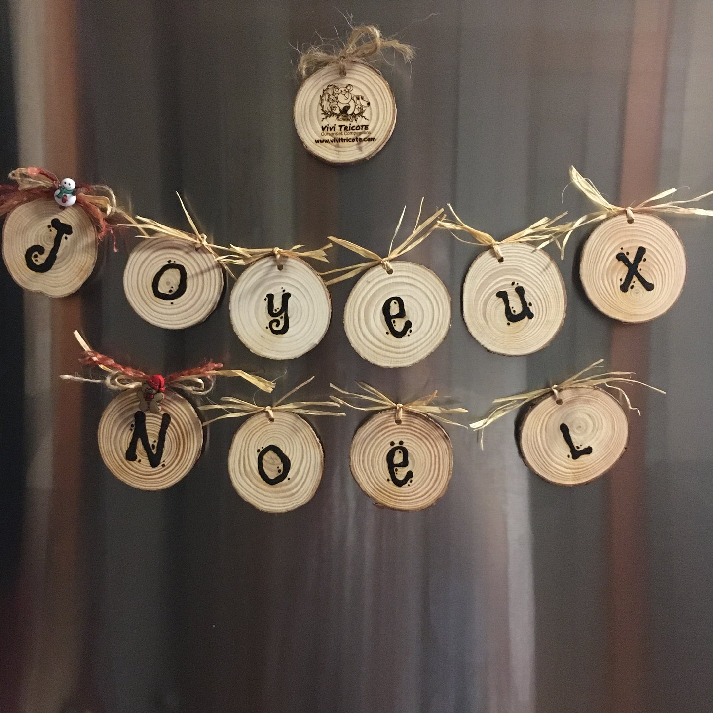 RONDINS AIMANTÉS - JOYEUX NOËL