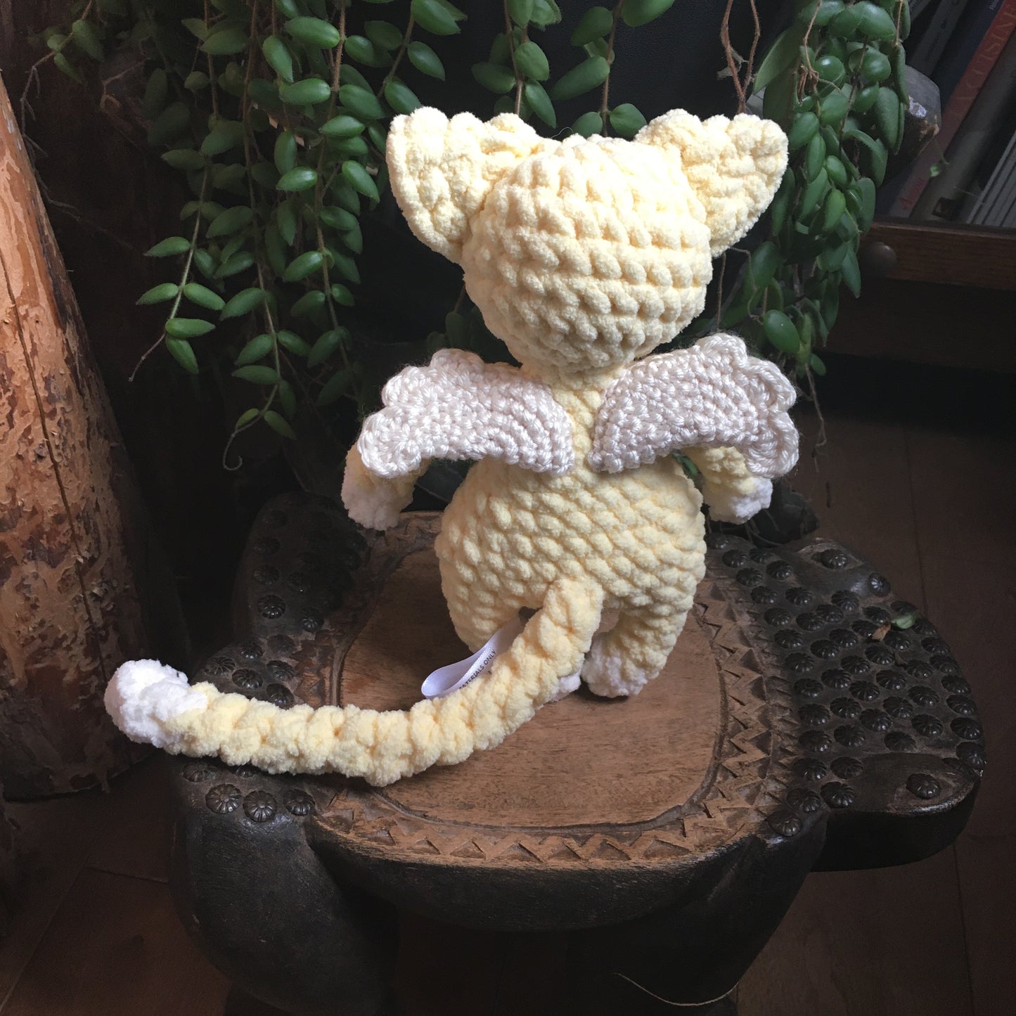 Le CHAT’ANGE jaune bébé et vanille