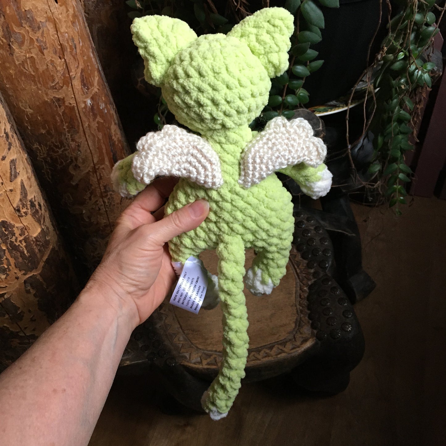 Le CHAT’ANGE vert lime et vanille