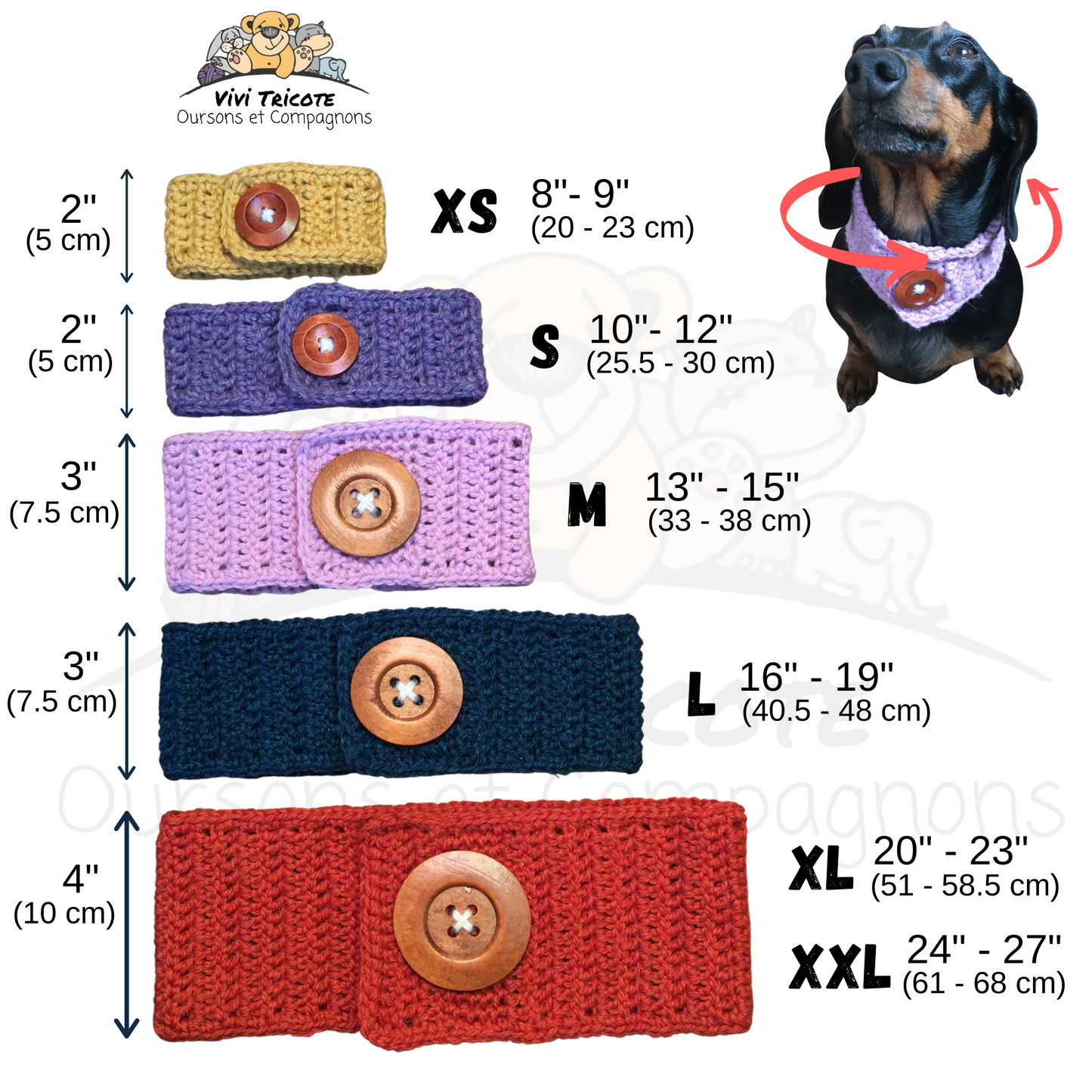 BUTTON COLLAR 100% chemically untreated wool