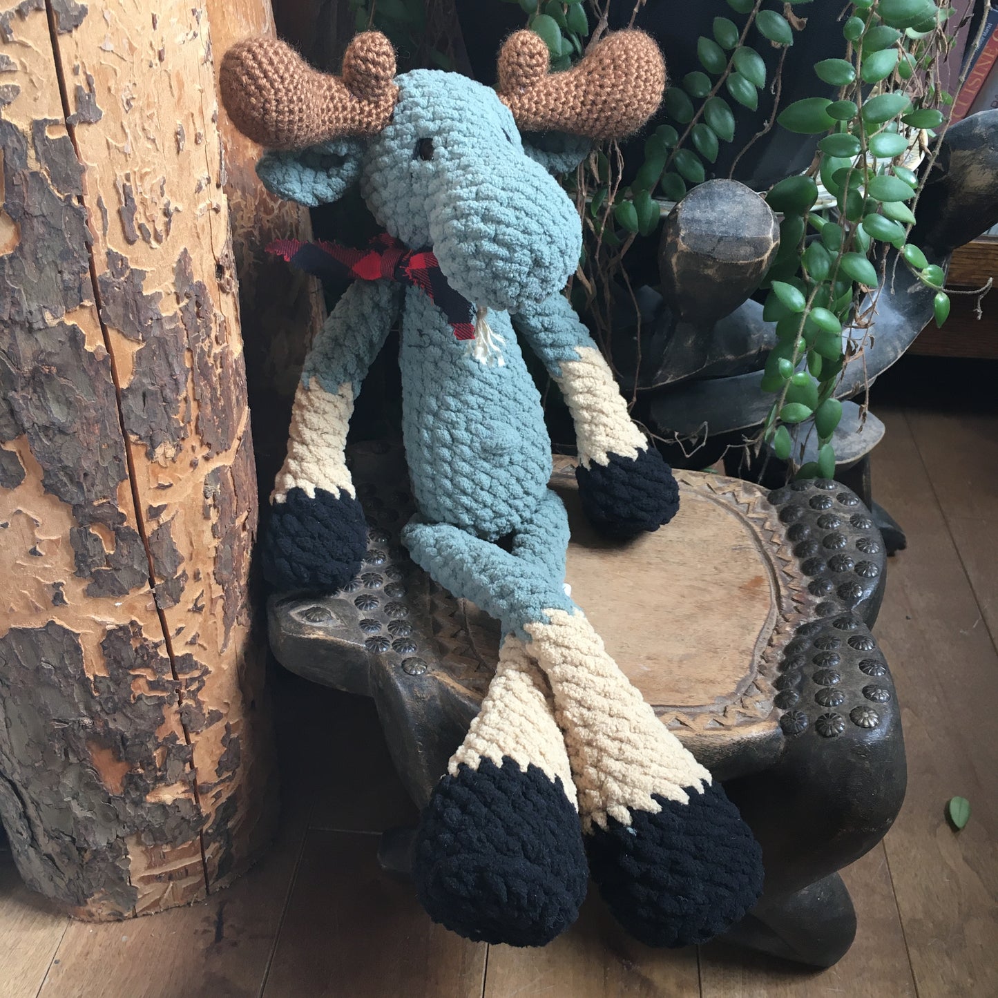 Jack le Nonorignal / the Moomoose - CROCHET PATTERN to download, French or English PDF