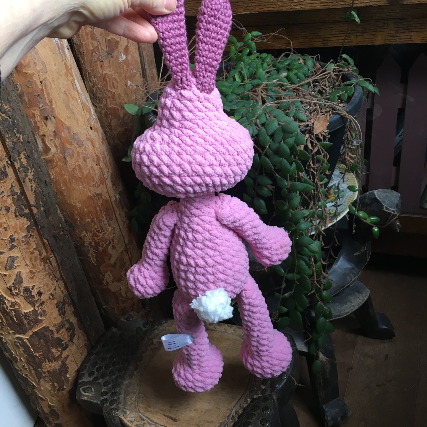 PERLIN PINPIN le lapin Squeeze-it - Rose