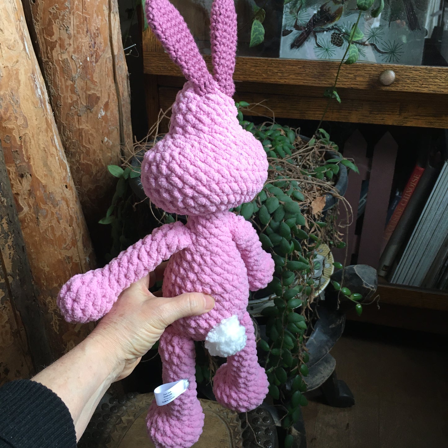 PERLIN PINPIN le lapin Squeeze-it - Rose