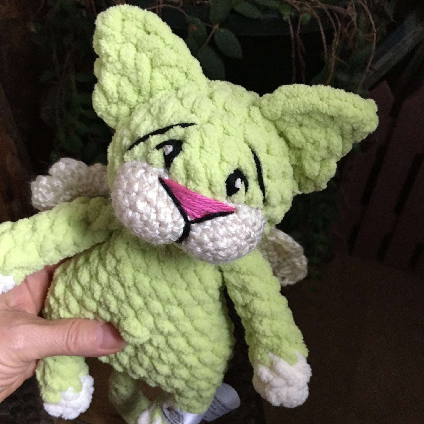 Le CHAT’ANGE vert lime et vanille