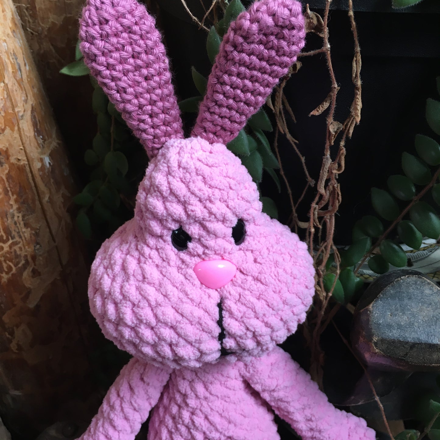 PERLIN PINPIN le lapin Squeeze-it - Rose