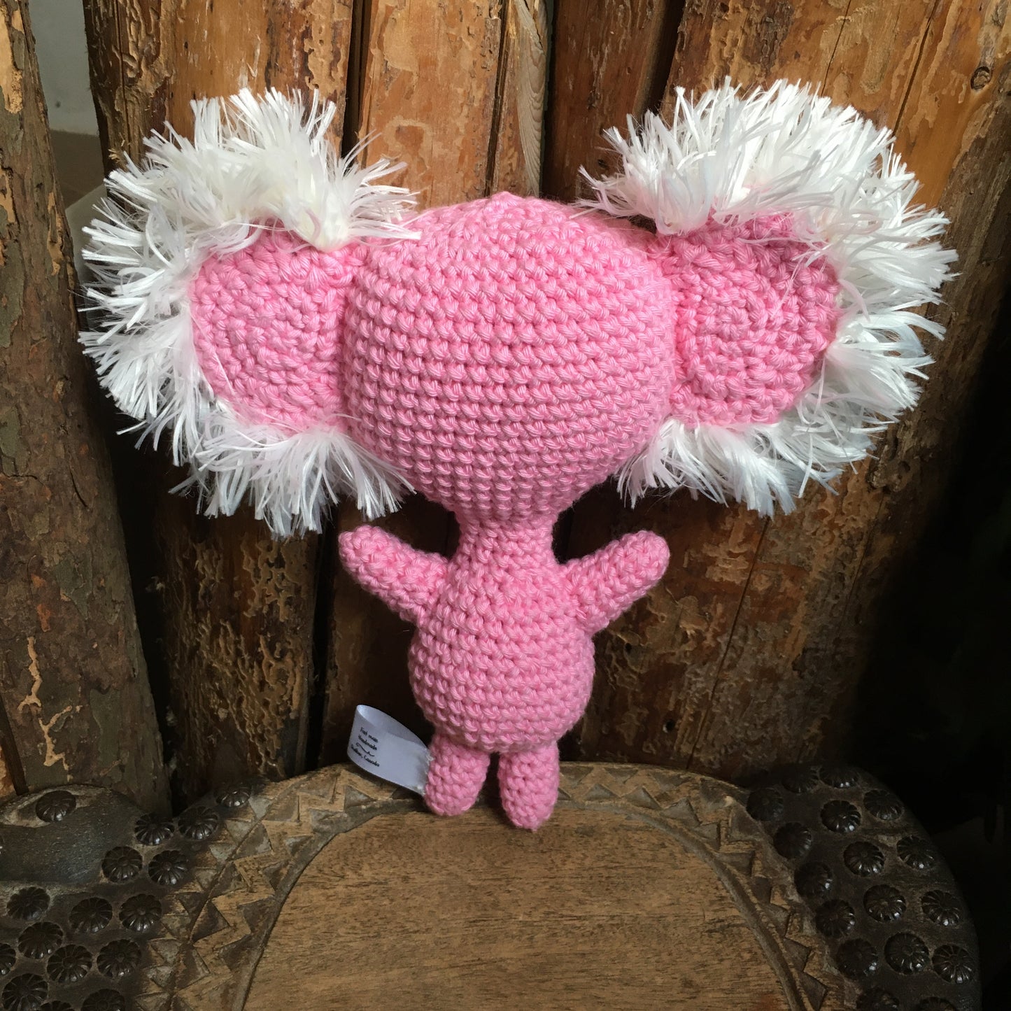 Little koa-lala smiling, koala plush 100% organic cotton
