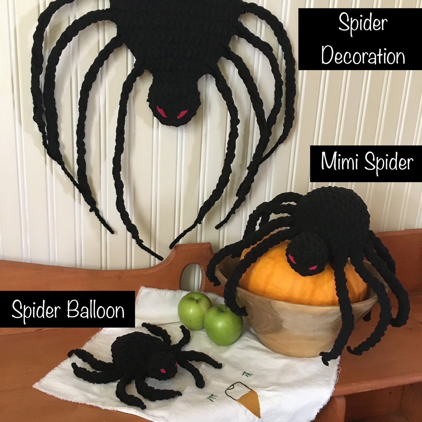 MIMI SPIDER Patron au croche à télécharger - PDF Français et anglais