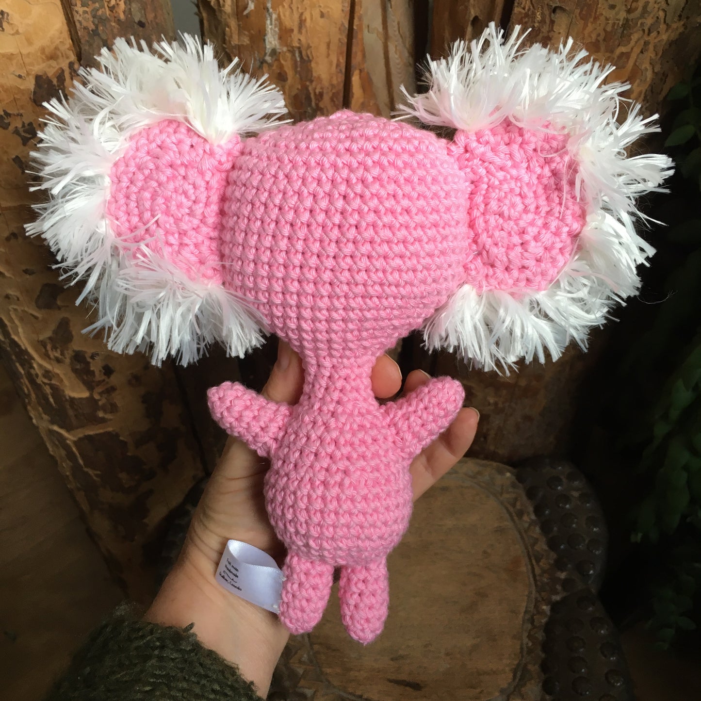 Little koa-lala smiling, koala plush 100% organic cotton