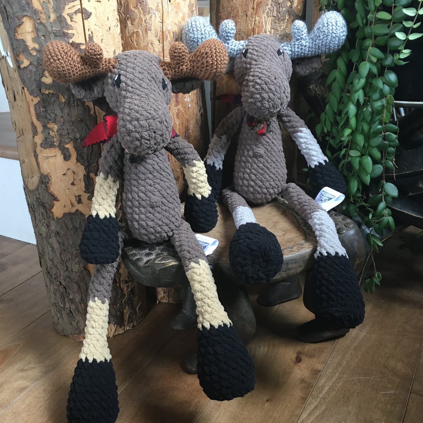 Jack le Nonorignal / the Moomoose - CROCHET PATTERN to download, French or English PDF