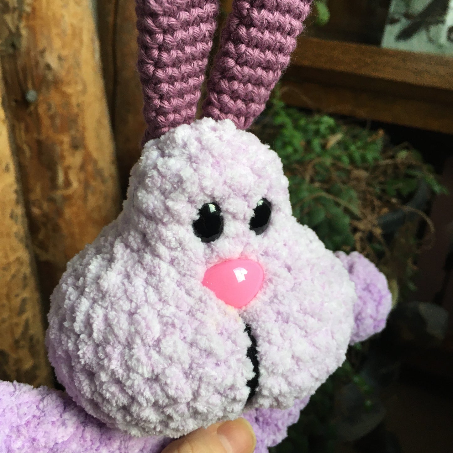 PERLIN PINPIN le lapin Squeeze-it - lilas