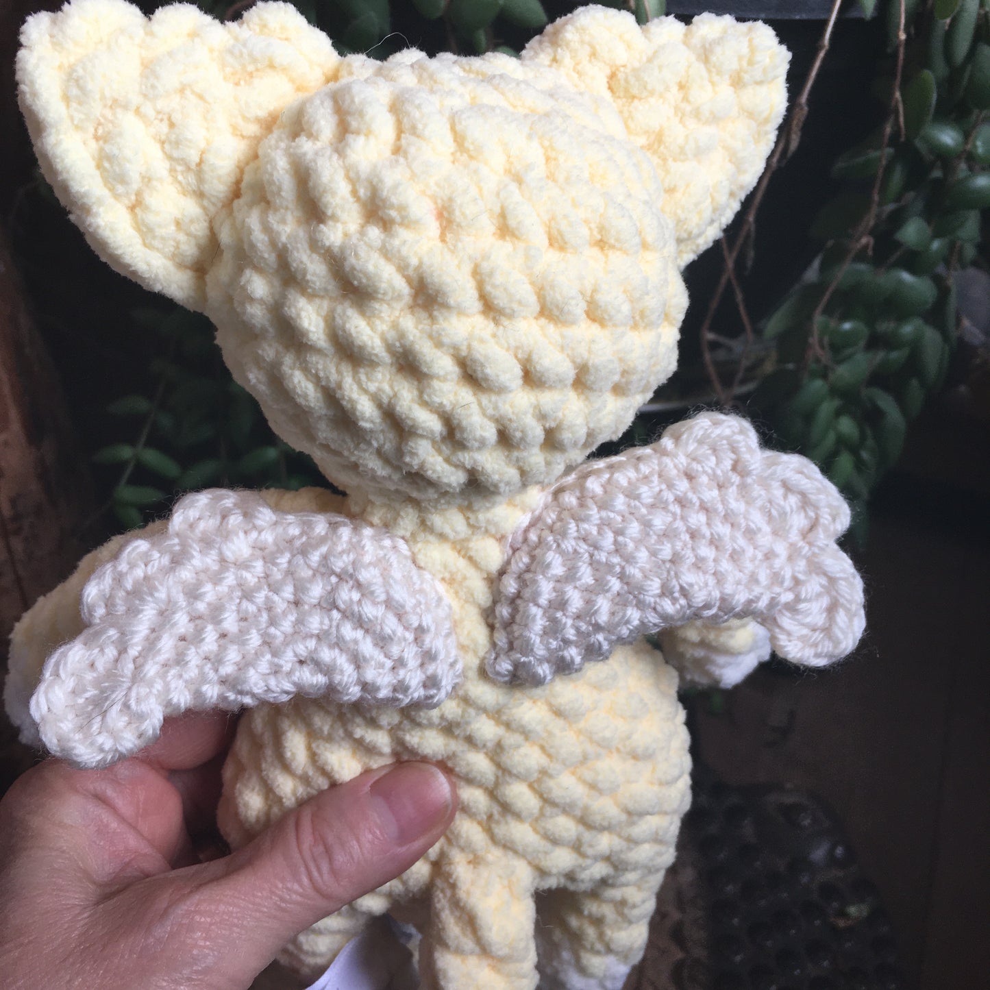 Le CHAT’ANGE jaune bébé et vanille