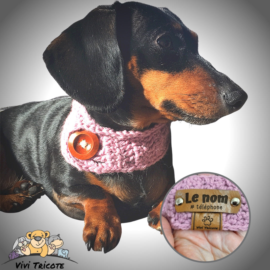 BUTTON COLLAR 100% chemically untreated wool