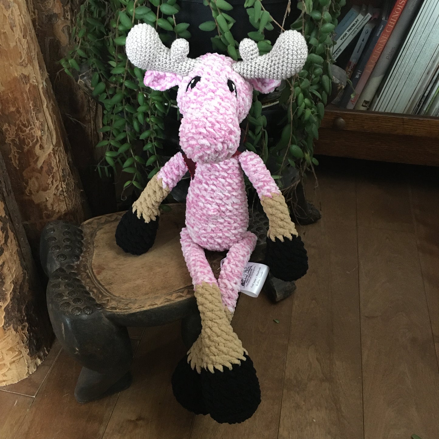Jack le Nonorignal / the Moomoose - CROCHET PATTERN to download, French or English PDF