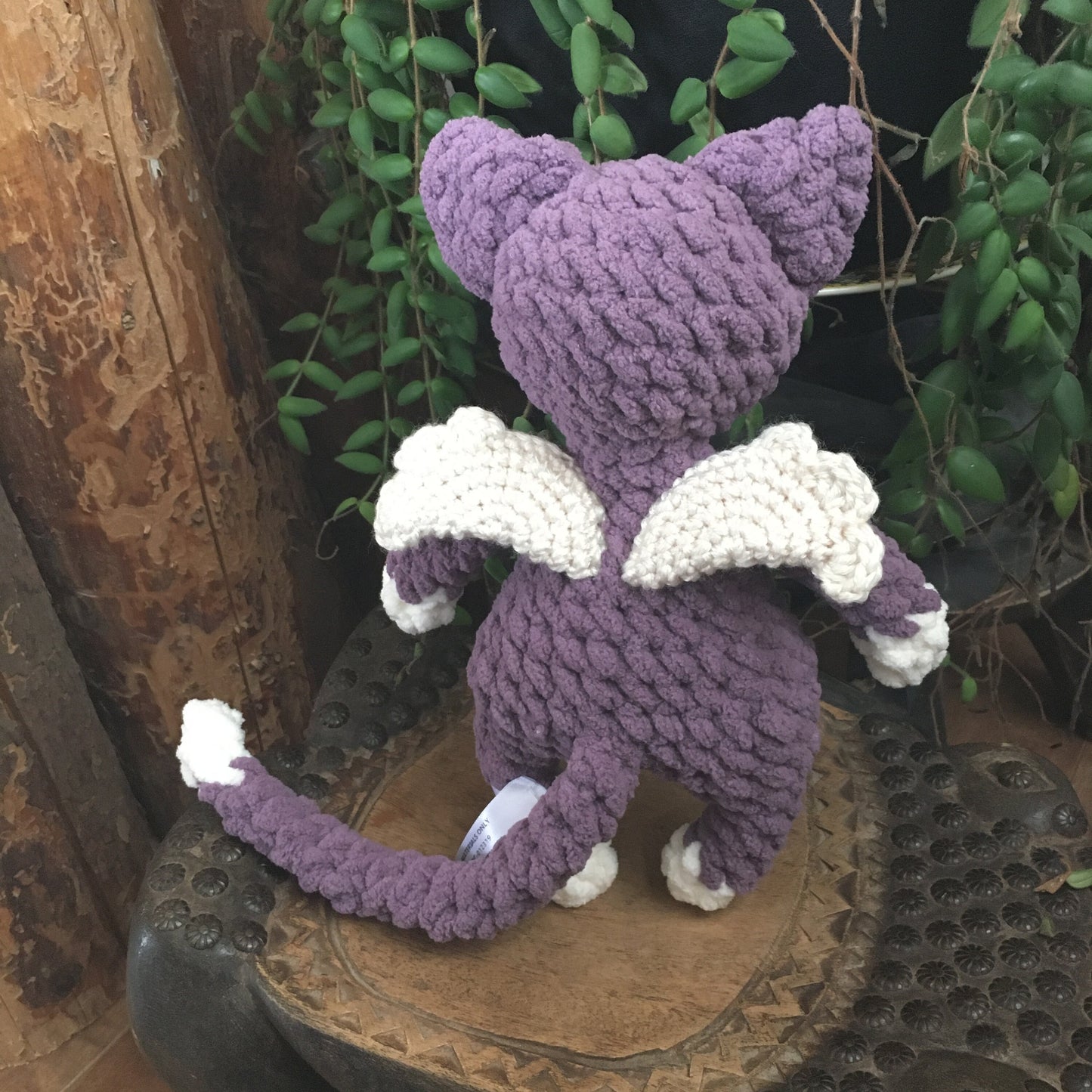 Le CHAT’ANGE mauve pourpre