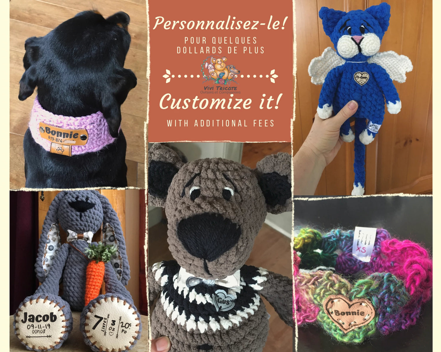 ÉTIQUETTES personnalisables