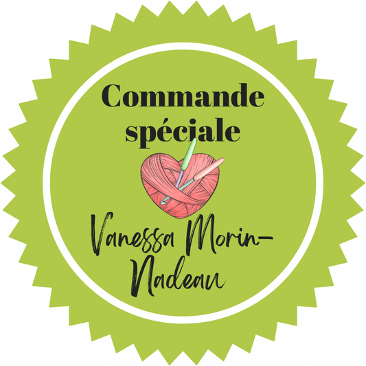 Commande spéciale - VANESSA MORIN-NADEAU