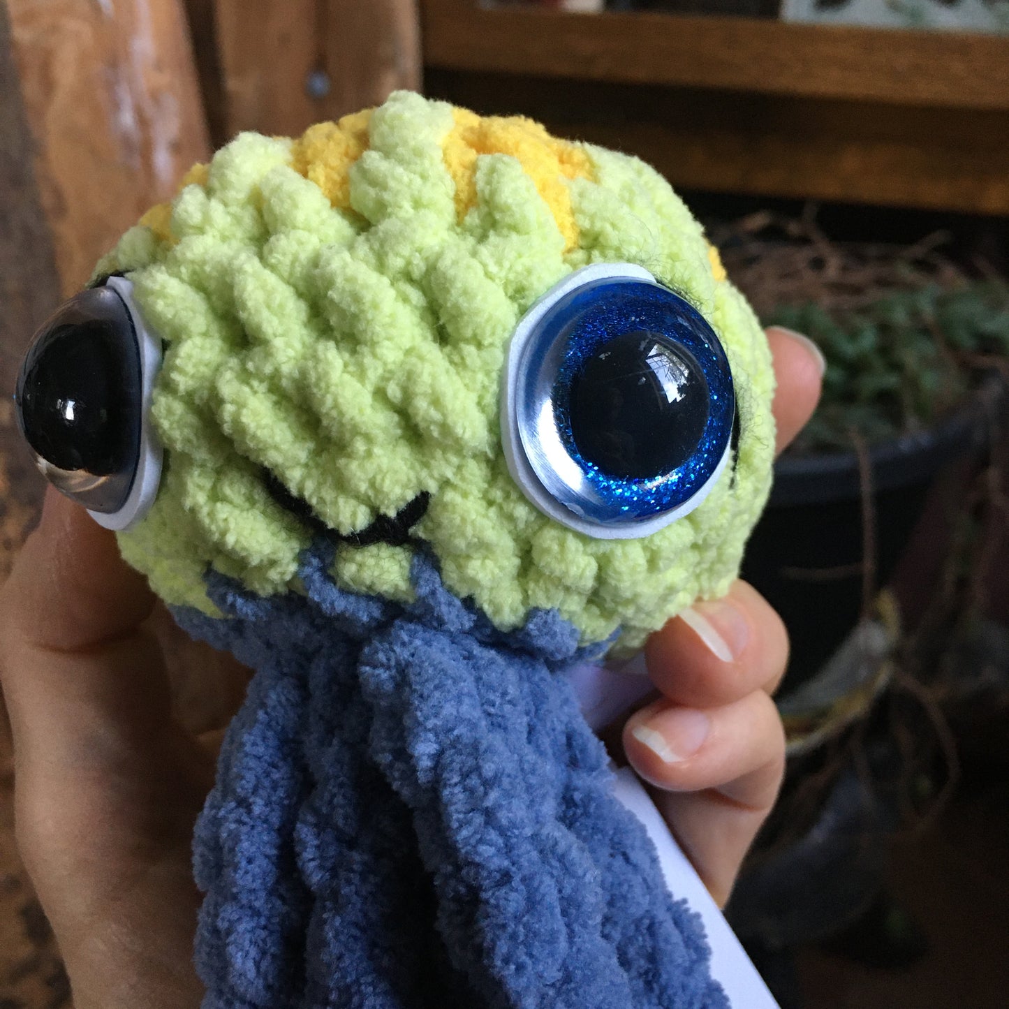 OCTO THE OCTOPUS - Amigurumi RATTLE (#941)