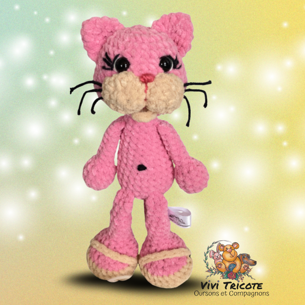 BONO the mini kitten - CROCHET PATTERN to download, PDF tutorial in French