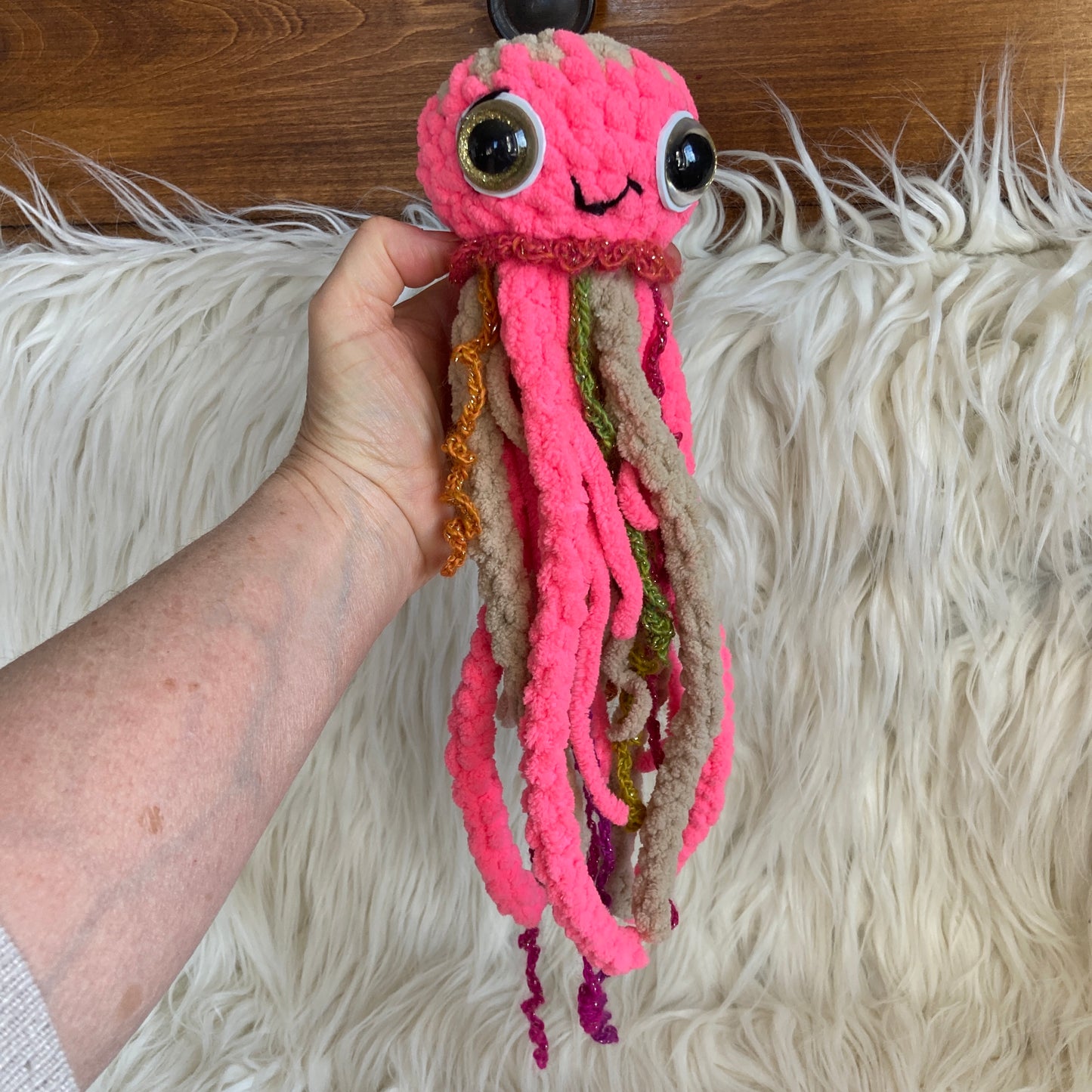 MÉDO THE MEDUSA - Amigurumi RATTLE #931