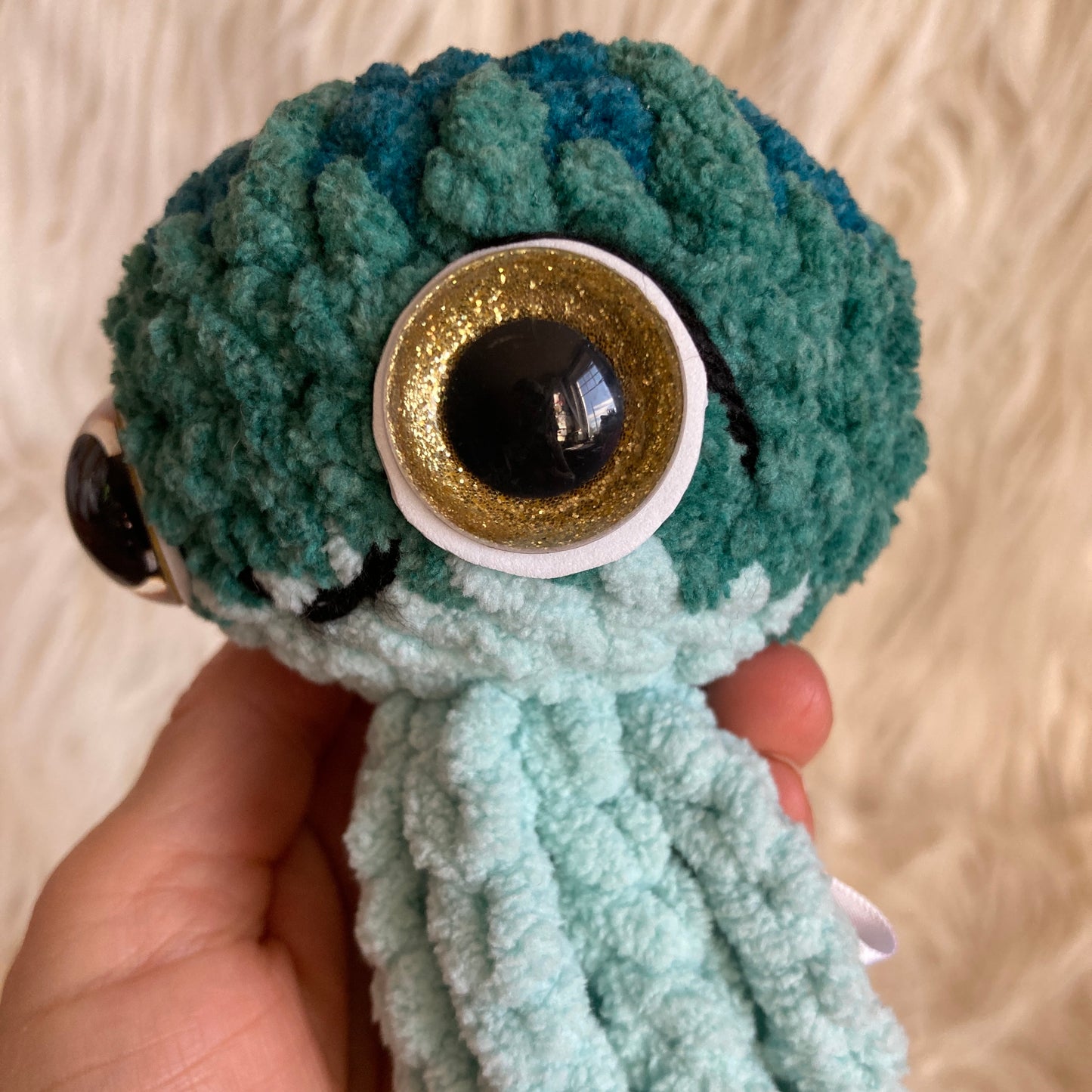 OCTO THE OCTOPUS - Amigurumi RATTLE #922