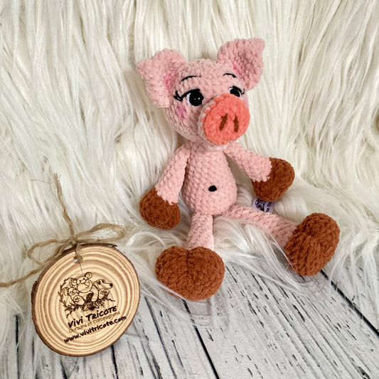 PIG LE MINI PORCINET rose (1130, 1131)