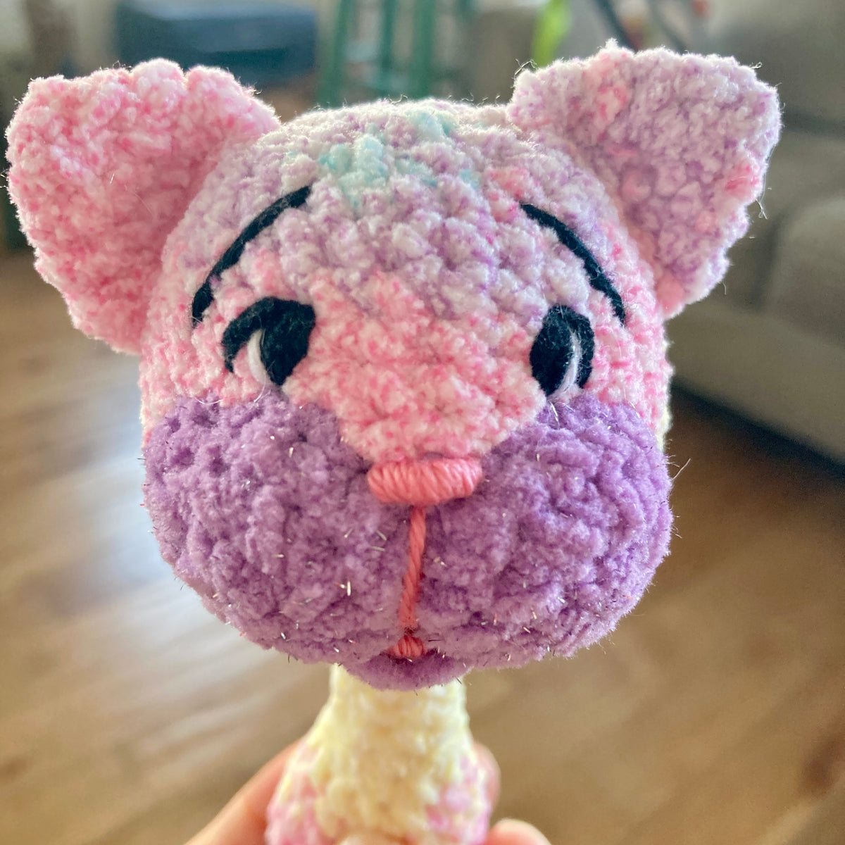 BONO LE MINI-CHATON arc-en-ciel - HOCHET (1163)