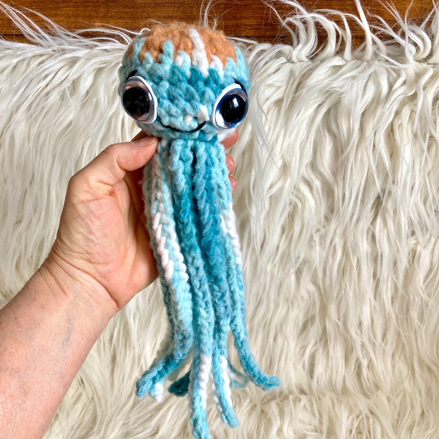 OCTO LA PIEUVRE - Amigurumi HOCHET #932