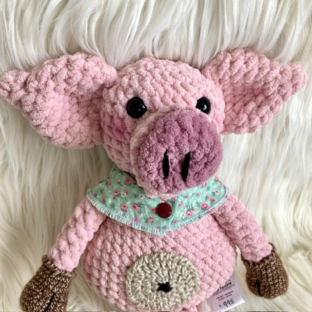 COOKIE THE PINK AND SOFT PURPLE PIG