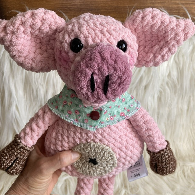 COOKIE THE PINK AND SOFT PURPLE PIG