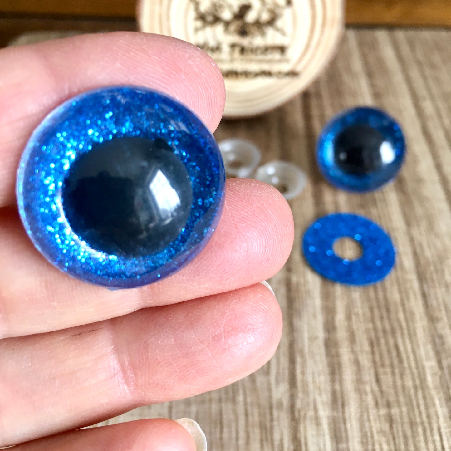 BLING-BLING EYES color 10)ROYAL BLUE / 12mm - 24mm - 30mm