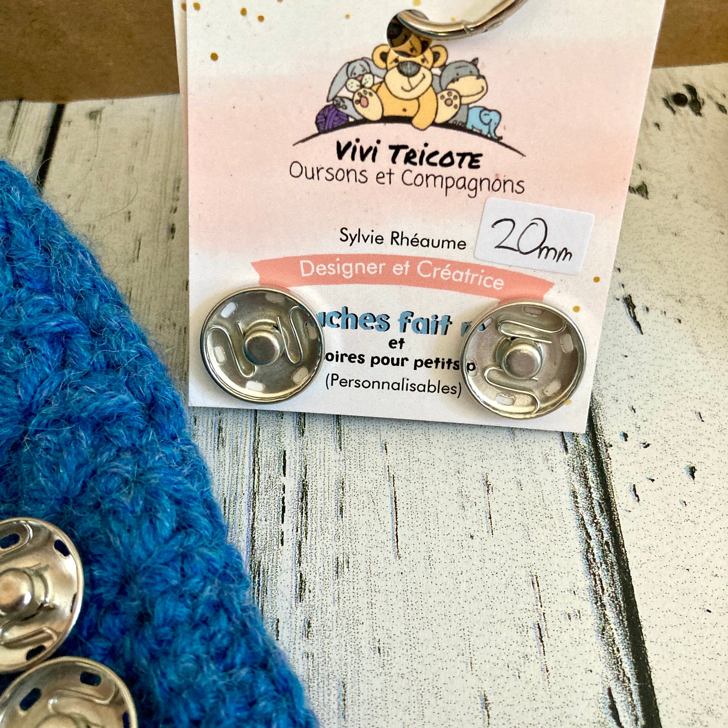 20mm snap fasteners
