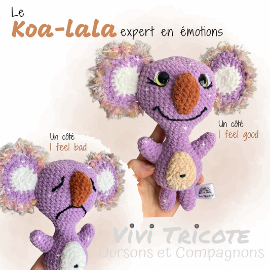 Le KOA-LALA LILAS SCINTILLANT - Expert des émotions (# 1148)