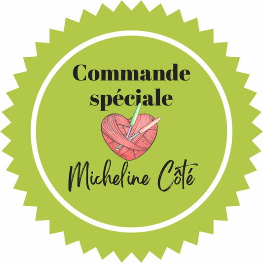 Commande Micheline Côté - COOKIE le petit cochon rose