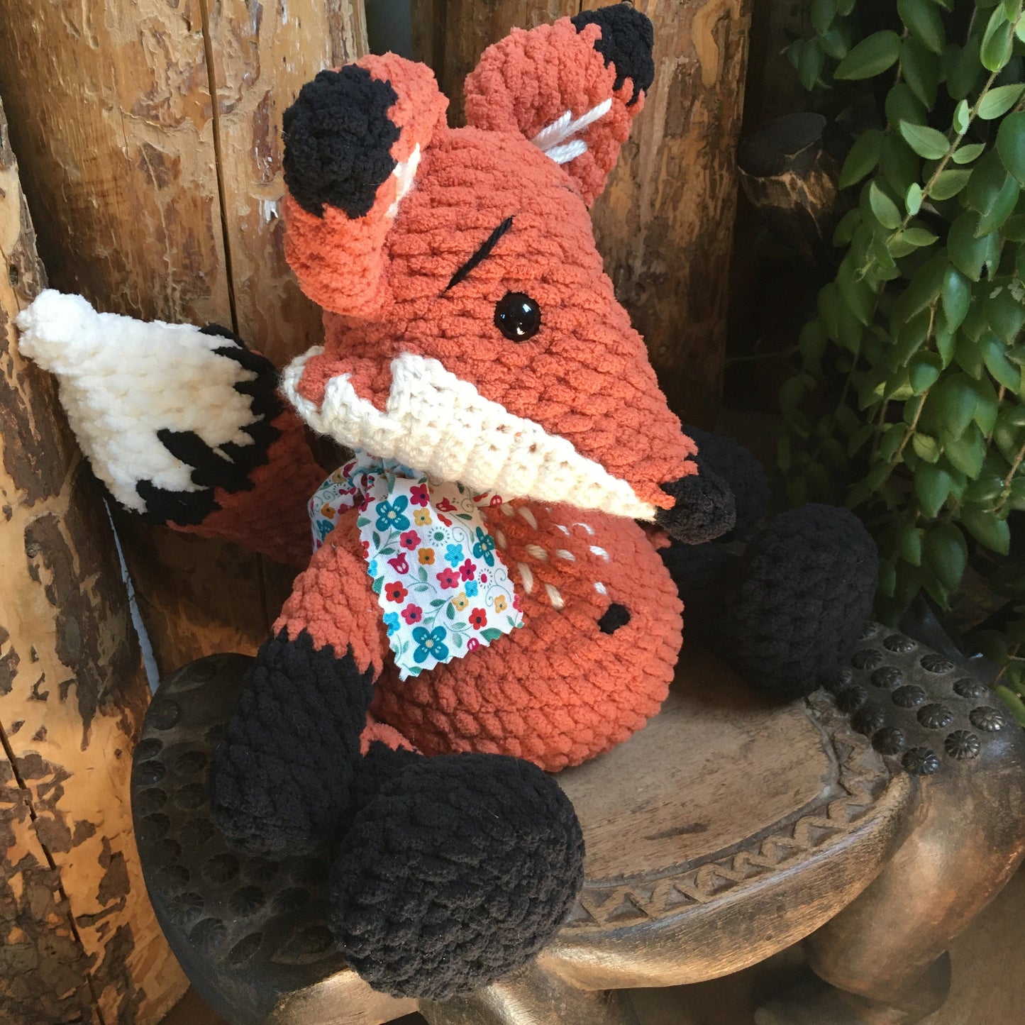 *Michel the FOX, can be personalized at birth plushies