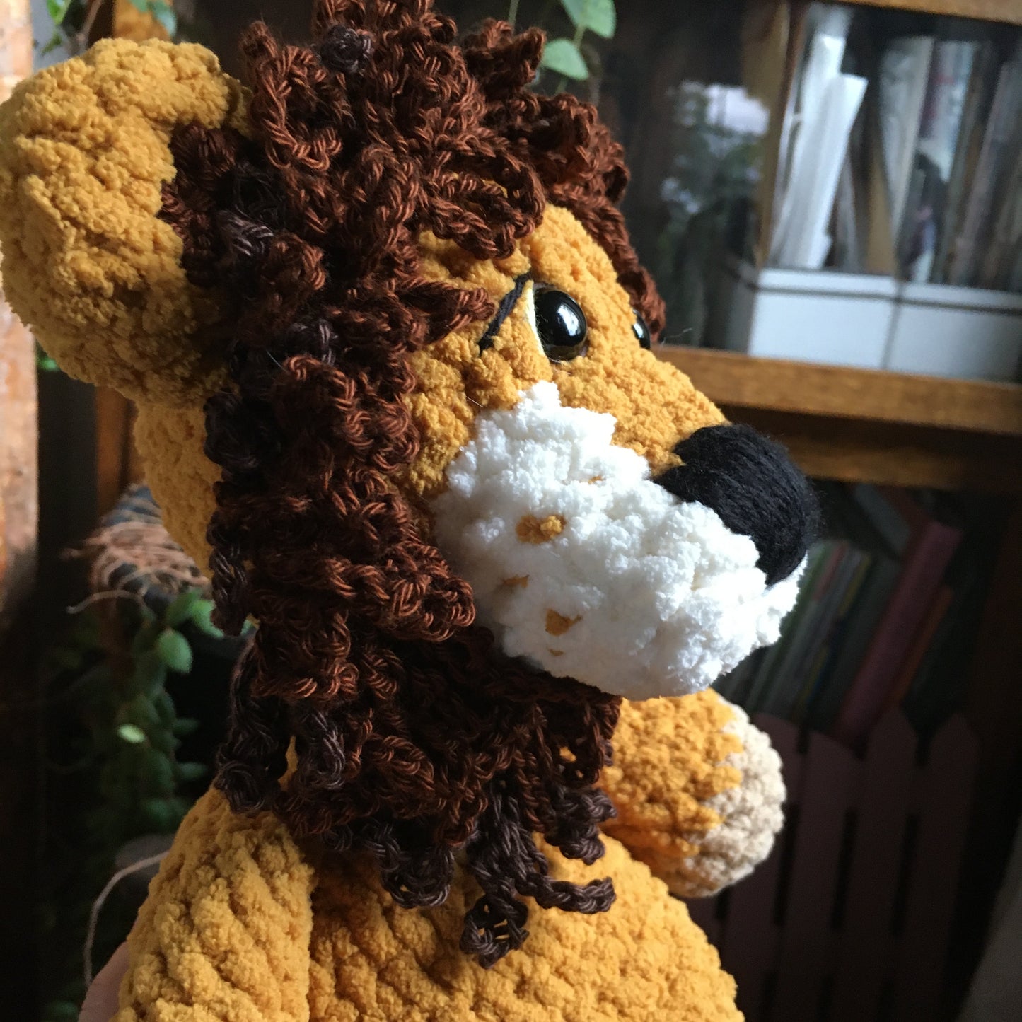 THE LION KING LEON - with Big belly, can be personalized in born plushies