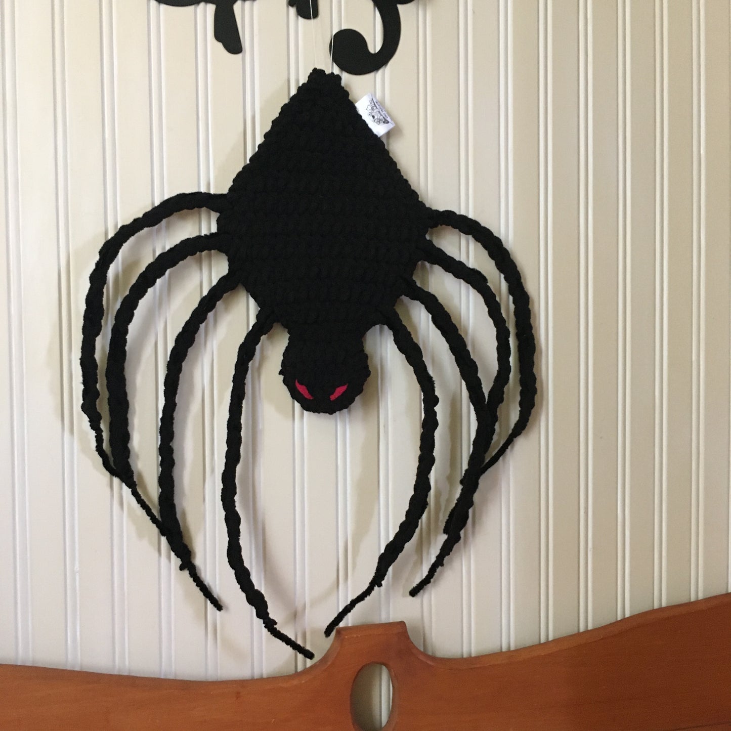 SPIDER DECORATION Black