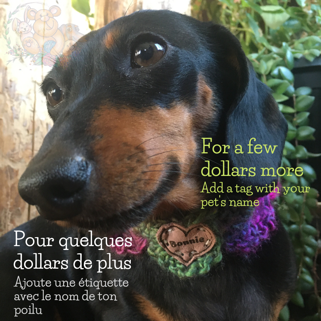 BONNIE HYGGE COLLAR - Choice of 12 colors