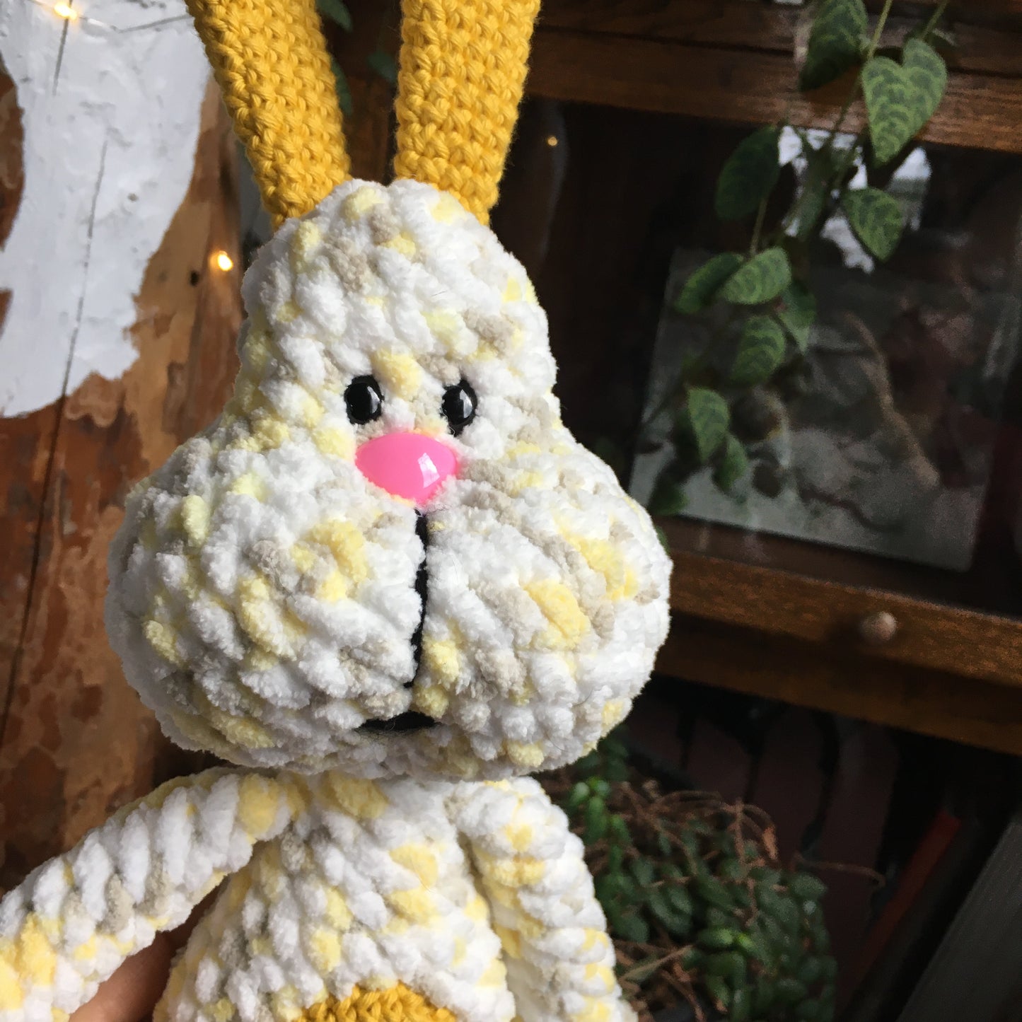 PERLIN PINPIN the bunny, Crochet pattern to download, French and English PDF