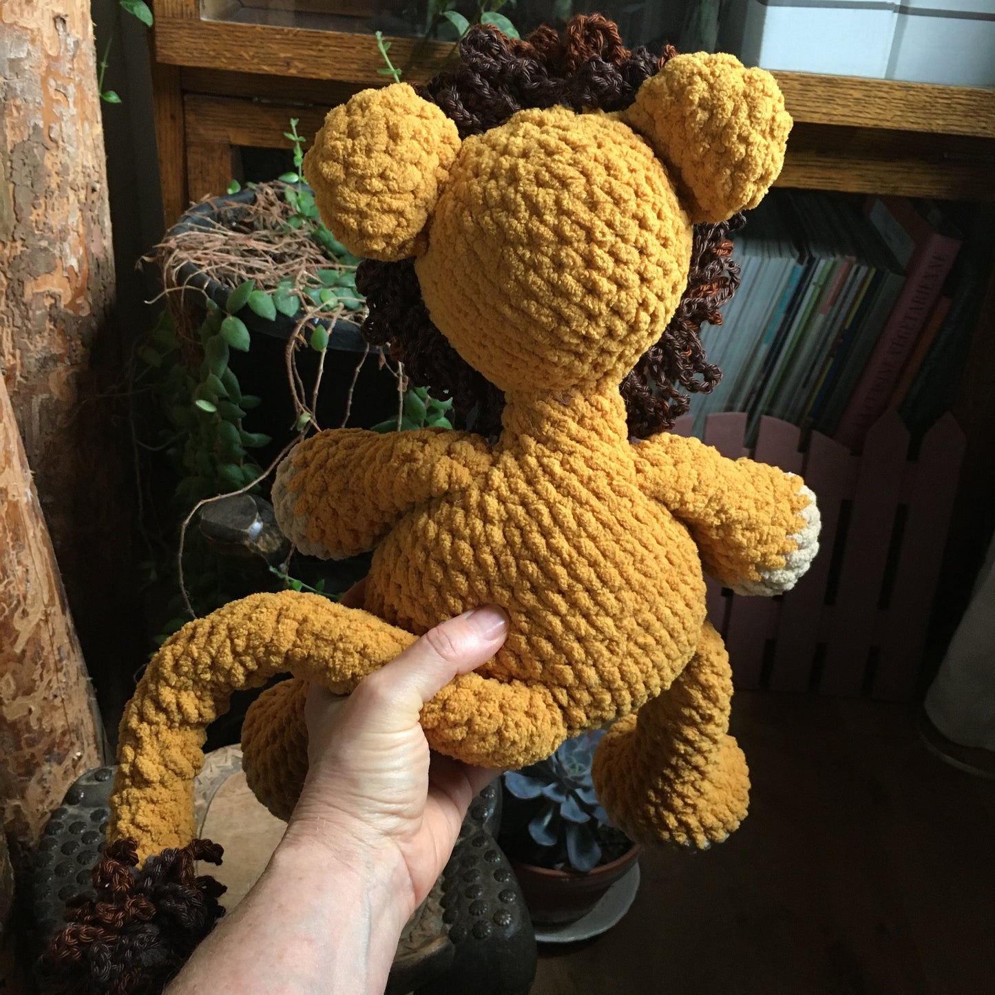 THE LION KING LEON - with Big belly, can be personalized in born plushies
